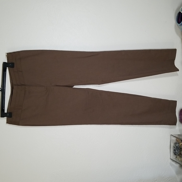 Rafaella Brown Women's Dress Pants Size 8 - Picture 1 of 8